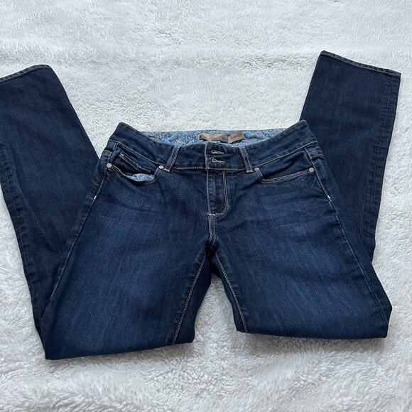 Paige VTG Y2K Hidden Hills Flare Boot Cut Denim Blue Jeans Womans Size 29x31 - Picture 3 of 8